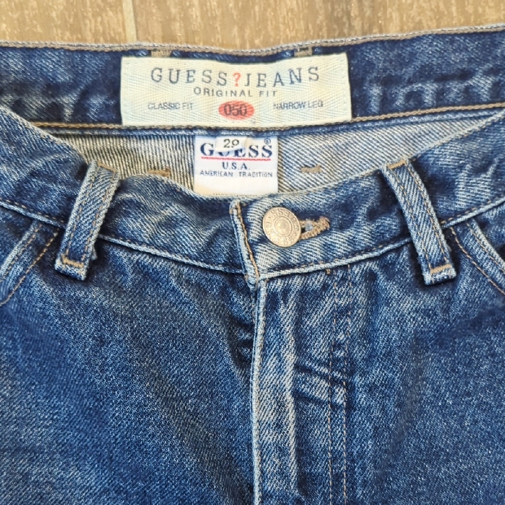 GUESS Men's Classic Denim Jeans